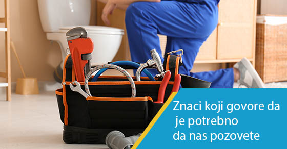 Kada pozvati vodoinstalatera